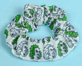 Beetlejuice Soft Cotton Scrunchie