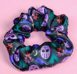 Friday the 13th Satin Scrunchie