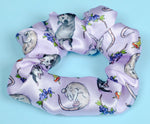 Trash Possums Satin Scrunchie