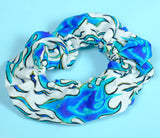 90’s Flames Soft Cotton Scrunchie