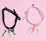 HK Kitty Japanese Magnetic Friendship Bracelets