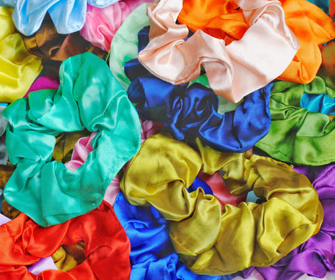 Satin Scrunchies