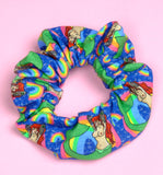 Mermaid Rainbow Scrunchie. Hair Scrunchy