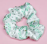 Seagull Polkadot Satin Scrunchie