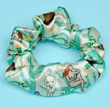 Blossoming women Satin Scrunchie