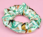 Blossoming women Satin Scrunchie