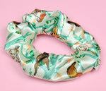 Blossoming women Satin Scrunchie