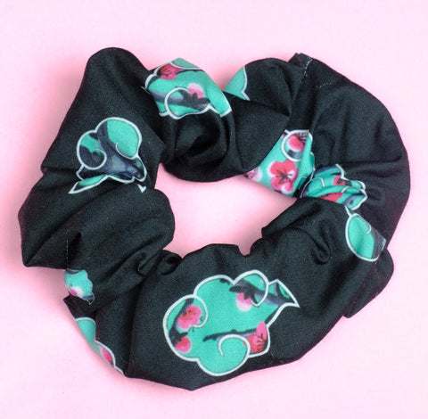 Sakura Clouds Cotton Scrunchie