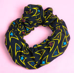 Sci-Fi Badges Cotton Scrunchie