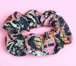 Horror Valentines Cotton Scrunchie