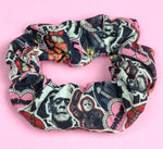 Horror Valentines Cotton Scrunchie