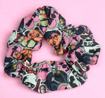 Horror Valentines Cotton Scrunchie