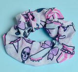 Freak Show Circus Cotton Scrunchie