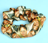 Dwight The Office Satin Scrunchie