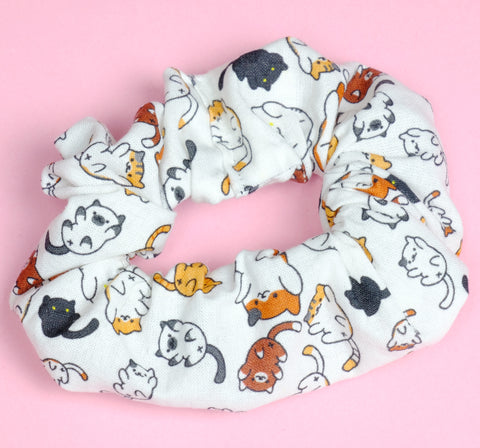 Cat Butt Soft Cotton Scrunchie