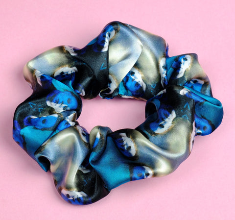 Halloween Michael Myers Satin Scrunchie