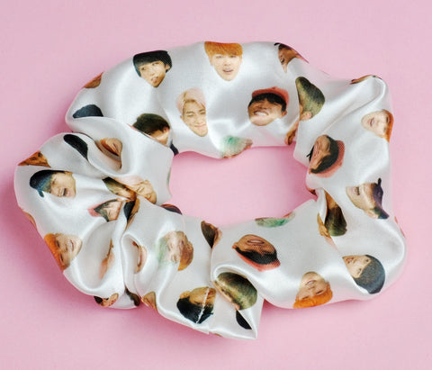 BTS satin Scrunchie !!