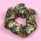 Saw Jigsaw Satin Scrunchie