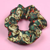 Saw Jigsaw Satin Scrunchie