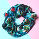 Mars Attacks Satin Scrunchie