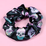 Pastel Goth Satin Scrunchie