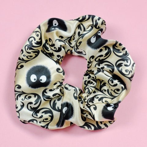 Soot Sprite Satin Scrunchie