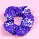 Glow in the Dark Twilight Zone Cotton Scrunchie