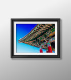 Korean Zodiac Temple Mounted Photography Print