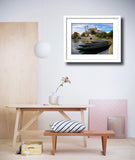 Switzerland Aare - Mounted Photography Print