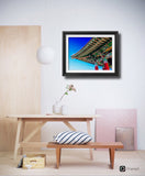 Korean Zodiac Temple Mounted Photography Print