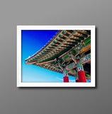 Korean Zodiac Temple Mounted Photography Print