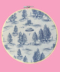 Toile de Jouy Pin / Memo Hoop Displays