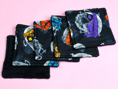 Pirate Eco Reusable Face Pads , Wipes.