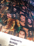 Jason Momoa Aquaman Satin Scrunchie