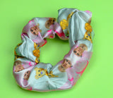 Justin Bieber Satin Scrunchie