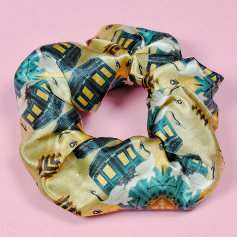 The Doctor Satin Scrunchie