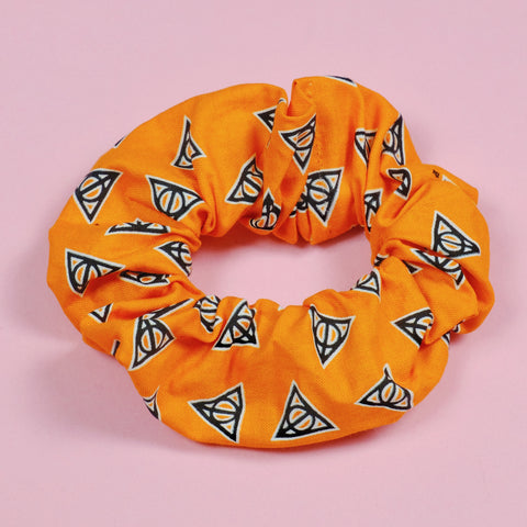 Glow in the Dark Hallows Cotton Scrunchie