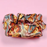 X-Files Mulder & Scully Satin Scrunchie