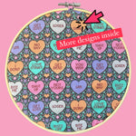 Anti -Valentine Pin / Memo Hoop Displays