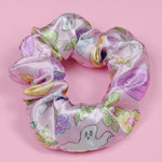 Pastel Halloween Satin Scrunchie