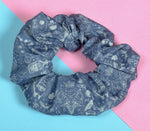 Witchcraft Pentagram Spell Cotton Scrunchie