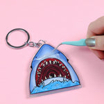 Evil Dead Acrylic Shaker Charm Keychain Keyring