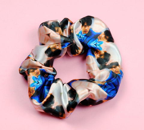 Hyun Bin K drama Satin Scrunchie