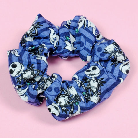 Jack and Zero Cotton Scrunchie