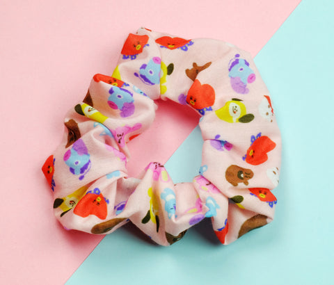 BT21 BTS Cotton Scrunchie