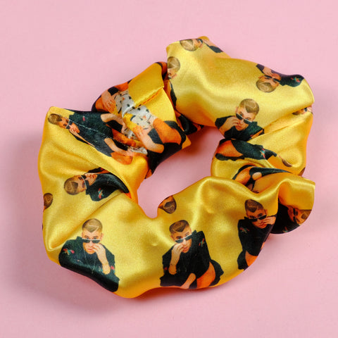 Bad Bunny Satin Scrunchie