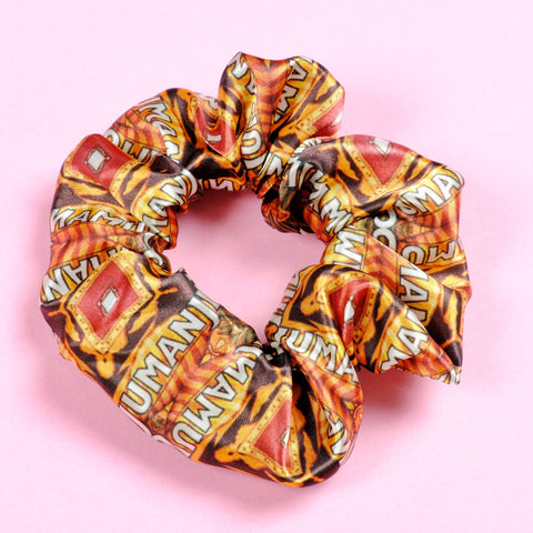 Jungle Game Satin Scrunchie