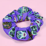 Halloween Masquerade Cotton Scrunchie