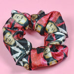 Dale Cooper Twin Peaks Satin Scrunchie