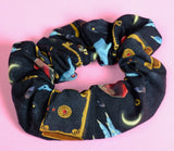 Witches Alchemy Creepy Cotton scrunchie